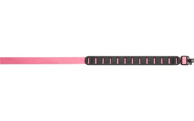 Quake Claw Slimline, 2 Point Rifle Sling, Pink, Includes Hush Stalker II QD Metal Sling Swivels