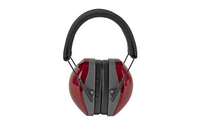 Radians Folding Terminator Earmuff, Red , NRR 29