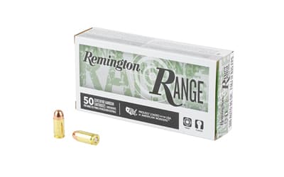 Remington Range, .380ACP, 95 Grain, Full Metal Jacket, 50 Round Box