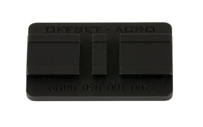 Reptilia AUS Offset Mount, Anodized Finish, Black, Fits Aimpoint ACRO