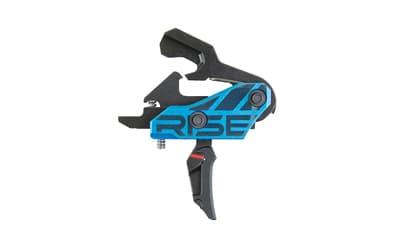 Rise Armament Blitz Defense G2 Trigger, Flat Blade, Fits AR Style Rifles, Black