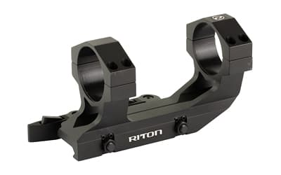 Riton Optics Mount, 34mm Cantilever, Black, Quick Detach
