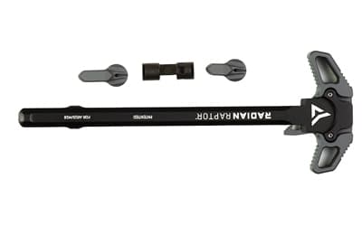 Radian Weapons Raptor/Talon, Charging Handle/Safety Combo, Nitride Finish, Gray, Fits AR-15