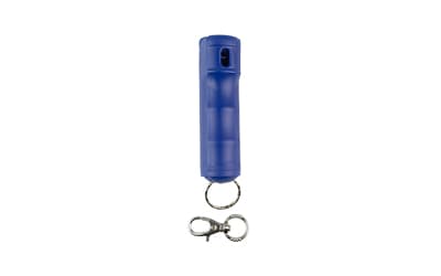 Sabre Flip-Top Pepper Gel, .54oz, Sapphire Blue, Includes Snap-Clip Keychain