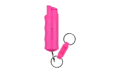 Sabre Pepper Spray, Key Ring, .54oz, Pink, National Breast Cancer Foundation