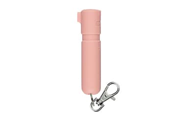 Sabre Mighty Discreet Pepper Spray, Powerful Stream, .18oz, Soft Pink