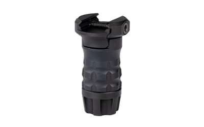 Samson Manufacturing Corp. Vertical Forend Grip, Fits Picatinny Rail, Matte Finish, Black, 2.125" Long, Grenade Texture