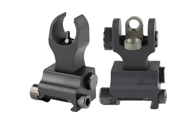 Samson Manufacturing Corp. Manual Flip Sights, Front HK Style with Rear A2, Black