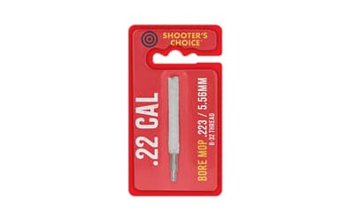 Shooter's Choice Shooters Choice, Mop, 3", For .22 Cal, 8-32 Threads