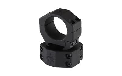 Seekins Precision Scope Ring, .97" High, 30mm, 4 Cap Screw, Black Finish