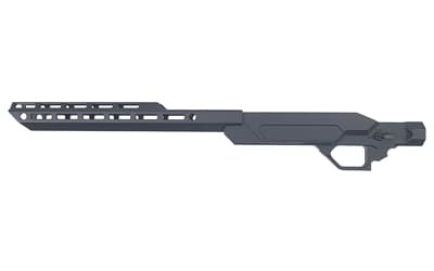 Sharps Bros. Heatseeker Chassis, Fits Ruger Precision Rimfire, Cerakote Finish, Black, Aluminum Construction, M-LOK Compatible Forend