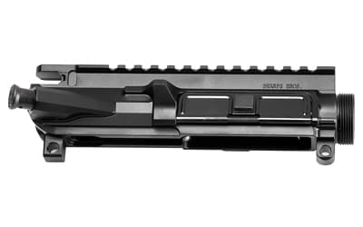 Sharps Bros. SBUR04, Billet Upper Receiver, Fits AR15, Black Finish, Includes Forward Assist and Dust Cover