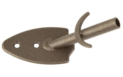 Skull Hooker Flush Wall Mount, Powder Coat Finish, Brown