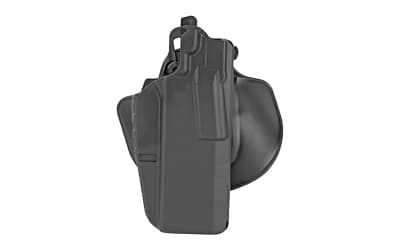 Safariland Model 7378, 7TS, ALS Slim Concealment Holster w/ Flexible Paddle and Adjustable Belt Loop, Fits 1911 Government, Kydex, Black, Right Hand