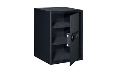 Stack-On Personal Safe, Matte Black, Electronic Key Pad, Extra Large