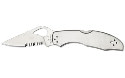 Spyderco Byrd, Meadowlark 2, 2.93" Folding Knife, Silver Color