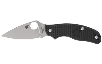 Spyderco Metropolitan Lightweight, Folding Knife, 2.68" Drop Point Blade, 6.31" Overall Length, M398 Blade Steel, Plain Edge, Satin Finish, Silver