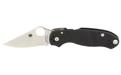 Spyderco Para 3, 2.95" Folding Knife, CPM-S45VN, Plain, Black G10