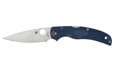 Spyderco Native Chief Lightweight, 4.02" Drop Point Blade, CPM-S110V Blade Steel, 9.05" Overall Length, Back Lock, Satin Finish, Silver