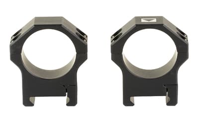 Steiner H Series, Scope Rings, 30mm Medium, Black, Lightweight, Fits Picatinny