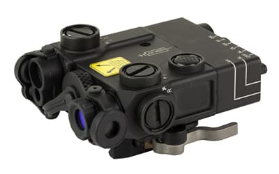 Steiner DBAL-A3, IR Light w/laser, Fits Picatinny, Green and IR Laser, IR LED Illuminator, Black