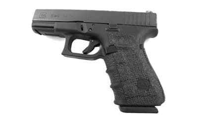 TALON Grips Inc Rubber, Grip, Adhesive Grip, Fits GLOCK Gen4 19/23/25/32/38 No Backstrap, Black