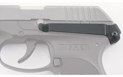 Techna Clip Belt Clip, Fits Ruger LCP, Left Hand, Black Finish