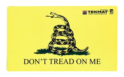 TekMat Door Mat, Don't Tread on Me, Yellow, 25"x42"