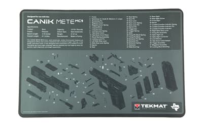 TekMat Tekmat for Canik MC9, Cleaning Mat, Black