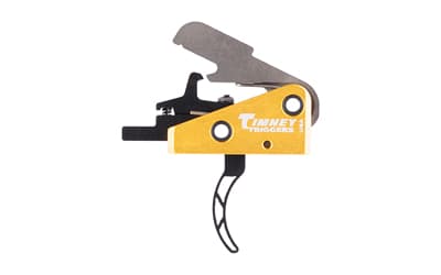 Timney Triggers Trigger, Skeleton, 3 Lbs, Fits AR-15, Not Adjustable, Black Finish
