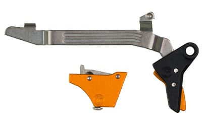 Timney Triggers Timney Triggers, Alpha Competition Trigger, Anodized Finish, Orange, Fits Large Frame GLOCK Gen 3 & Gen 4 -20, 21, 29, 30, 40 and 41