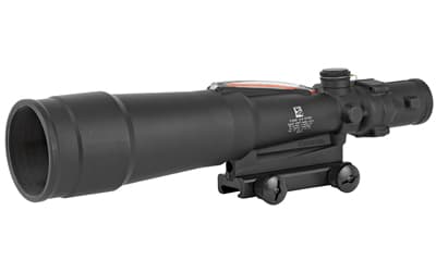 Trijicon ACOG Rifle Scope, 5.5X50, Red Chevron Reticle .308, Includes Flattop Adapter, Matte Finish