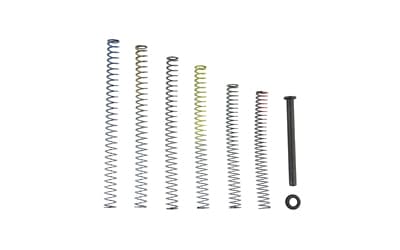 True Precision Recoil Spring Tuning Kit, Recoil Spring, For Compensated/Suppressed GLOCK 19 Gen4/5/V and Similar, Black