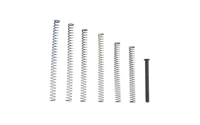 True Precision Recoil Spring Tuning Kit, Recoil Spring, For Compensated/Suppressed GLOCK 19 Gen6, Black