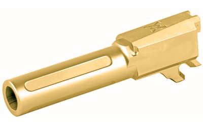 True Precision Barrel, 9MM, Gold Titanium Nitride, Fits Sig P365