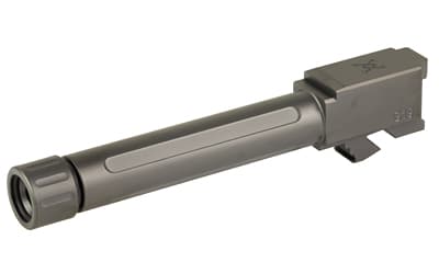 True Precision Pistol Barrel, 9MM, Threaded 1/2X28, Fits Ruger RXM, DLC Finish, Black