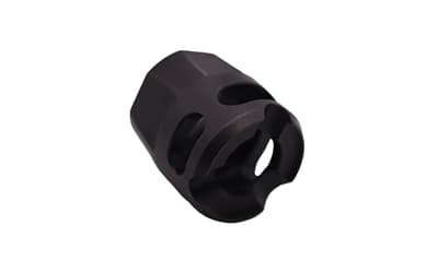 True Precision Y-Micro Comp, Compensator, 9MM, Fits 1/2X28 Threads, DLC Finish, Black