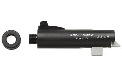 TacSol Trail-Lite Barrel, 22LR, 4" Threaded Barrel, Matte Black Finish, 1/2x28 Threads, Fits Browning Buck Mark
