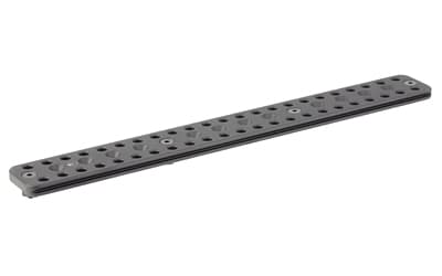 Ultradyne USA UD Arca Dynalock Rail, MLOK Compatible, 12.45" Long, 8.4 oz, Aluminum Construction, Anodized Finish, Black