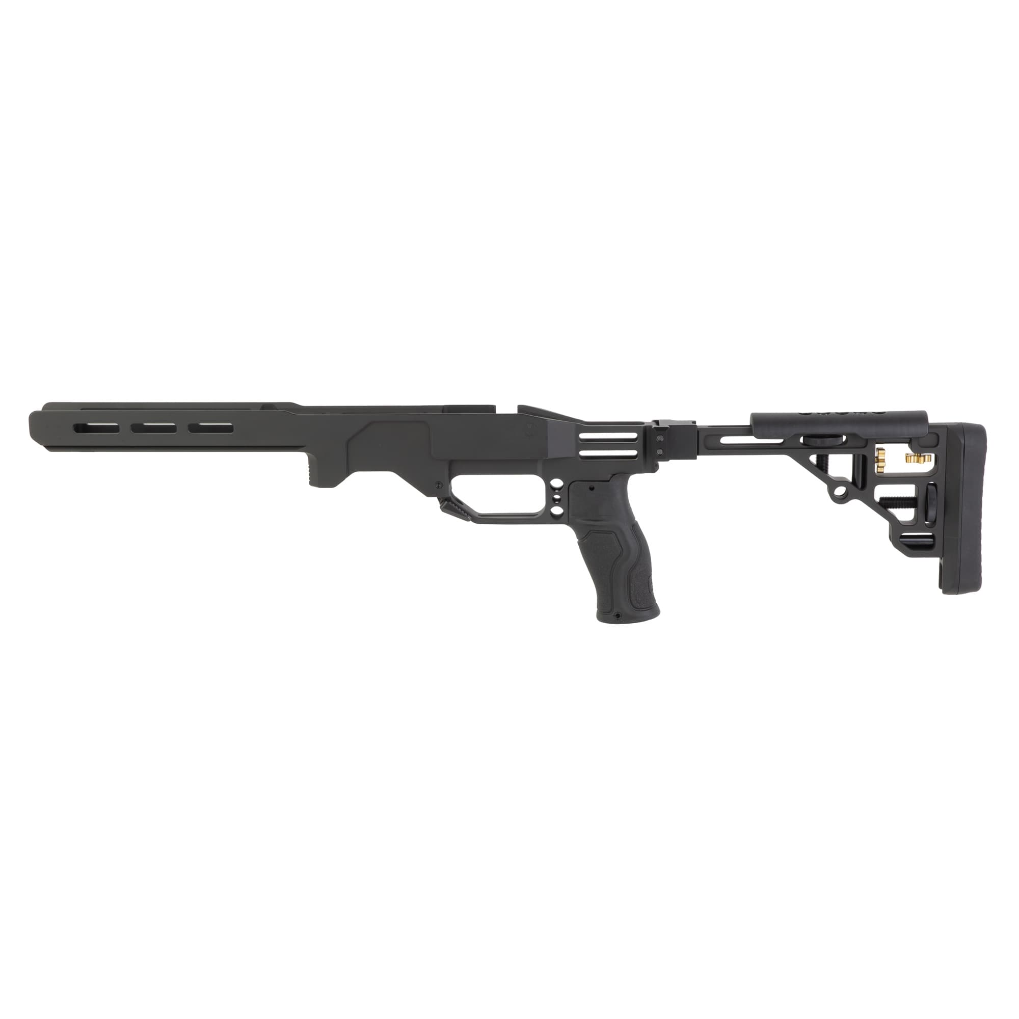 Ultradyne USA UD3 Picatinny Fixed Chassis Combo, For Savage Short Action, Cerakote Finish, Armor Black, Right Hand, Includes Chassis