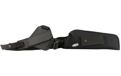 Uncle Mike's Vertical Shoulder Holster, Size 3, Fits Large Revolver With 6.5" Barrel, Right Hand, Black
