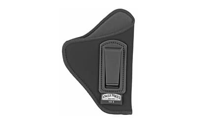 Uncle Mike's Inside The Pant Holster, Size 0, Fits Small Revolver With 2" Barrel, Right Hand, Black