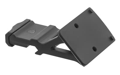 Leapers, Inc. - UTG Picatinny Optic Mount, Red Dot Mount, RMR Footprint, 45 Degree Offset, Anodized Finish, Black