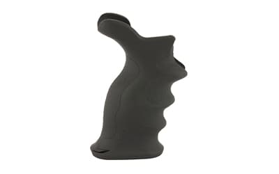 Leapers, Inc. - UTG Model 4, Combat Sniper Pistol Grip, Fits AR-15/M16, Contoured Finger Grooves, with Storage Compartment, Black Finish