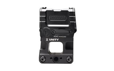 Unity Tactical FAST, Black, AEMS, Anodized