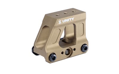 Unity Tactical MRDS, 2.26" Height, Cross Bolt, Mount RMR Footprint, Anodized Finish, Flat Dark Earth, Fits Picatinny