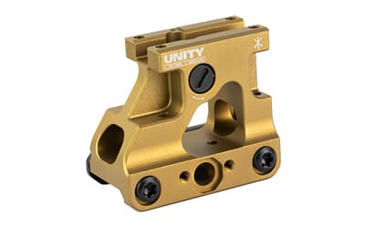 Unity Tactical FAST Micro, Red Dot Mount, 2.26" Optical Height, Compatible with MRO/MRO-HD Footprint, Anodized Finish, Flat Dark Earth