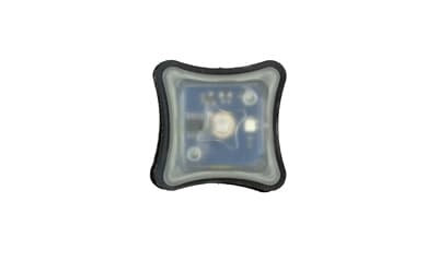Unity Tactical SPARK, Marker Light, Blue, All Polymer Construction, Velcro Backer, Matte Finish, Black