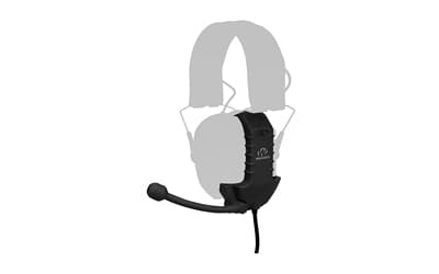 Walker's Razor Com Link Attachment, Fits Walkers Razor Ear Muffs, Integrated Push to Talk Module, Black