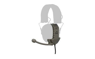 Walker's Razor Com Link Attachment, Fits Walkers Razor Ear Muffs, Integrated Push to Talk Module, Flat Dark Earth